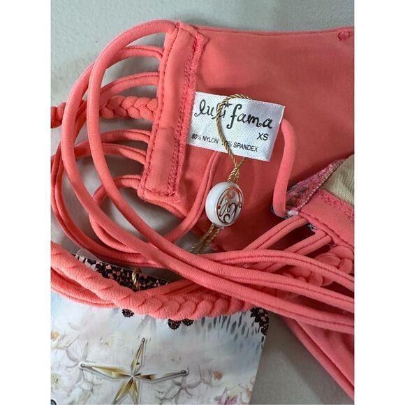 New. luli fama fuego divino braided bikini bottom. XS. - Picture 10 of 10